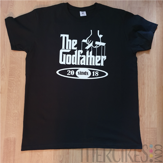 Cadeau Peter Shirt the Godfather Jaartal
