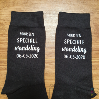 sokken bruiloft speciale wandeling voor vader van de bruid