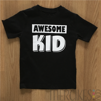 Shirt Awesome Kid