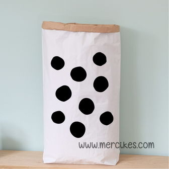 ondernemer af hebben creatief Trendy Paper Bags/ Dots/ Mercikes.com - Mercikes