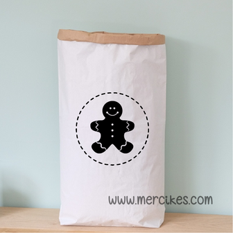 Paper Bag XL &quot;Gingerbread&quot;