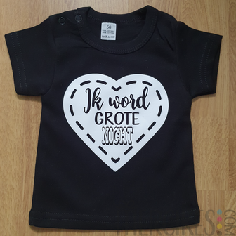 ik word grote nicht t-shirt, orginele manier om geboorte aan te kondiging