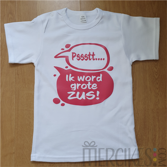 grote zus worden t-shirt