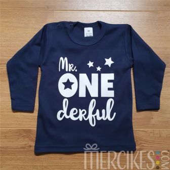 Shirt mr onederful ster