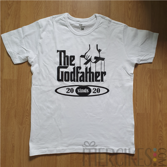 Cadeau Peter Shirt the Godfather Jaartal