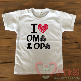 shirtje i love oma en opa