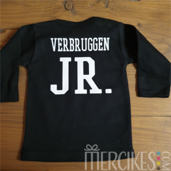 achternaam junior shirt