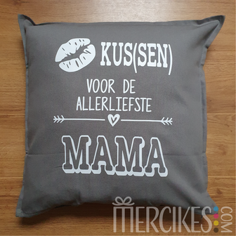 federatie Sluiting focus Cadeau Moederdag - Kus(sen) voor de allerliefste Mama - Mercikes