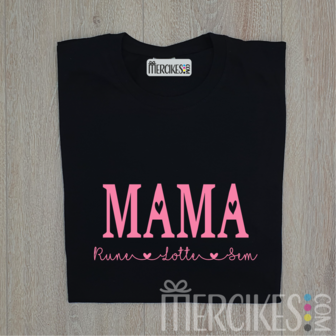 Shirt - MAMA met naam/ namen