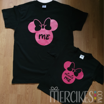 Set T-shirts Me en Mini Me Minnie Mouse