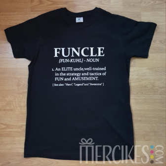 funcle t-shirt