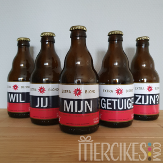 getuige vragen met bier