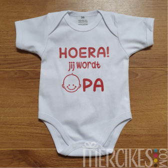 Romper Baby Hoera Jij wordt Opa