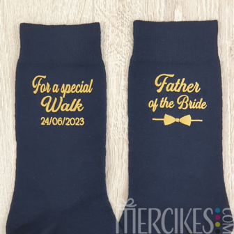 for a special walk sokken father of the bride