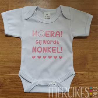 Body Baby Hoera Jij/Gij wordt Nonkel!