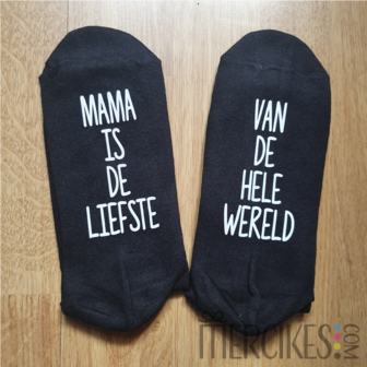 sokken Mama is de liefste van de hele wereld sokken