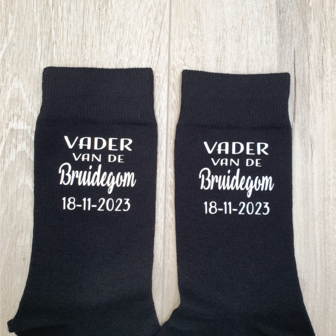 Vader Bruidegom/Bruid met datum