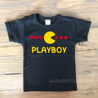 t-shirt pacman playboy