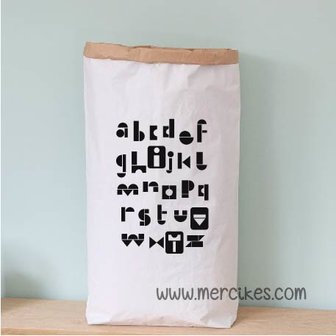 paper bag XXL met naam