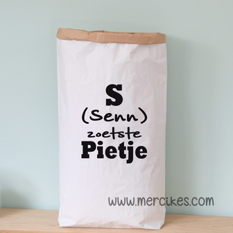 Paper Bag XL &quot;Zoetste Piet&quot;