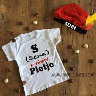 shirtje met naam voor sinterklaas