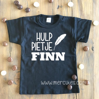 Sinterklaasshirtje Hulp Pietje met Naam