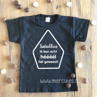 Sinterklaasshirtje Heeeeel Lief geweest