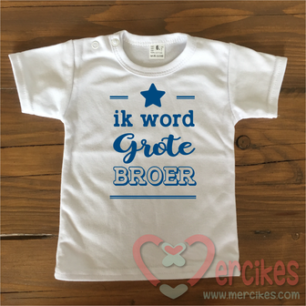 zwangerschap bekend maken orginele manier met dit t-shirt ik word grote broer