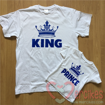 Matching Shirt Papa Zoon - King Prince