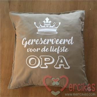 cadeau voor opa, gereserveerd voor de liefste opa