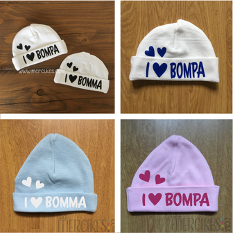 cadeamutsjes baby I love bommau bomma of cadeau bompa