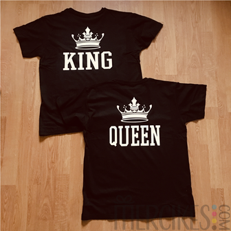 king en queen shirts, t-shirt met king en queen nederland