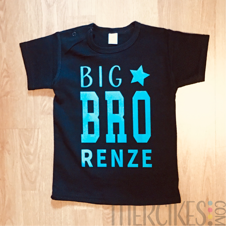 shirt voor grote broer met naam