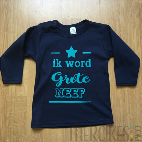 ik word grtoe neef shirt, cadeau neef zwangerschap