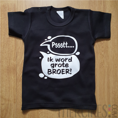 ik wordt grote broer shirt , t-shirt ik word grote broer