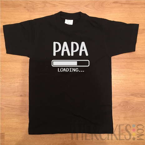 T-Shirt Nieuwe Papa Loading