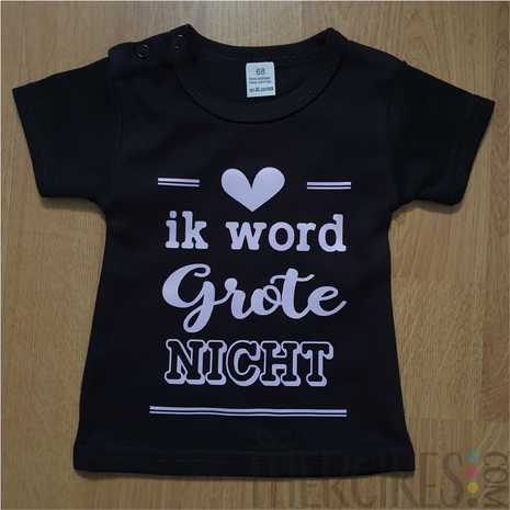 tshirt ik wordt grote nicht kado