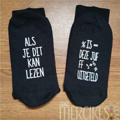 eindejaarsgeschenk juf, kado voor juf orgineel