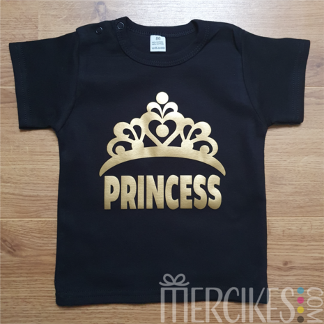 Shirtje Princess met Kroon