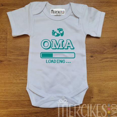 OPA / OMA  LOADING babyvoetjes - losse romper