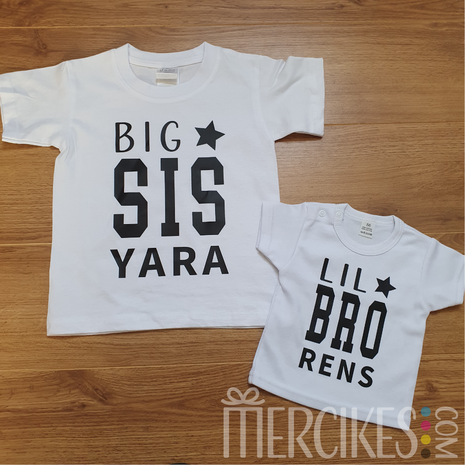 Best Dad - Lil Bro / Lil Sis - Big Bro / Big Sis - shirt