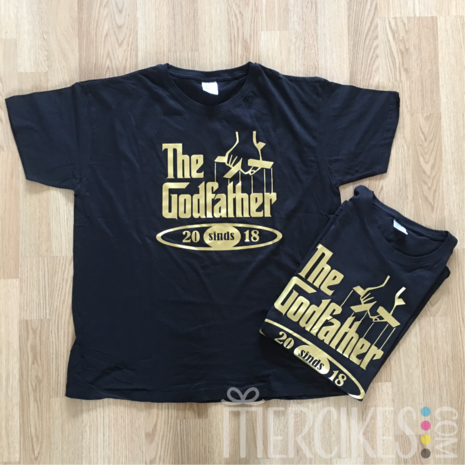 Cadeau Peter Shirt the Godfather Jaartal