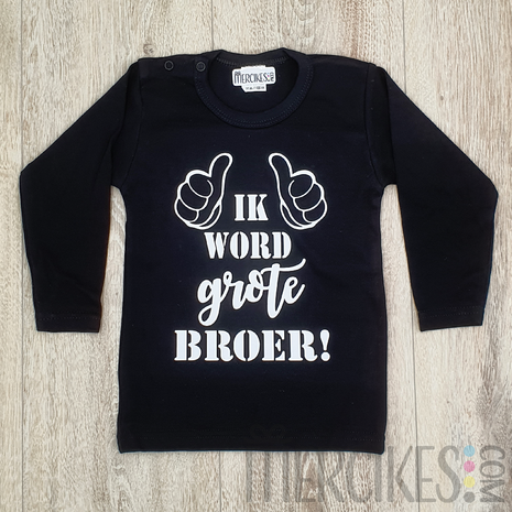 Shirtje Duimen Ik word Grote Broer!