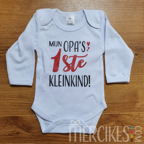 Romper Opa's Eerste Kleinkind