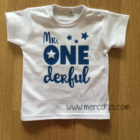 Shirt mr onederful ster