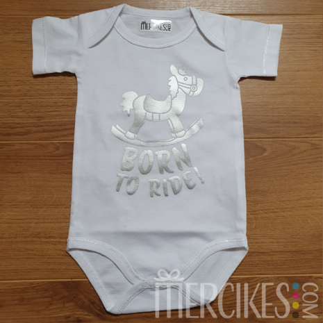 Romper / Body Born to Ride