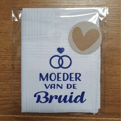 Zakdoek Huwelijk - Moeder Bruid