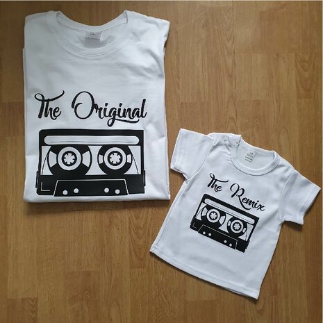 hetzelfde shirt papa zoon the original the remix