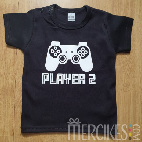 Shirt Player 2 / 3 / zelf te kiezen