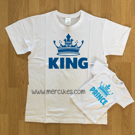 Matching Shirt Papa Zoon - King Prince